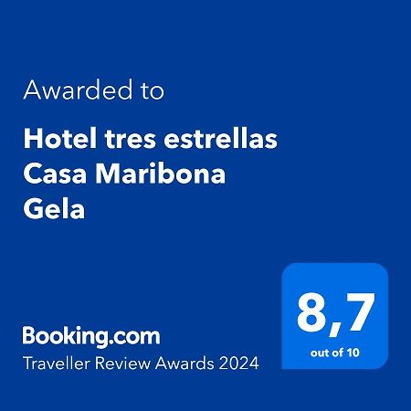 Hotel Tres Estrellas Casa Maribona Gela El Puente  Екстер'єр фото