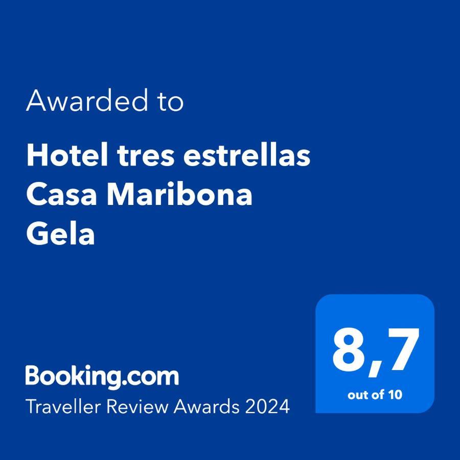 Hotel Tres Estrellas Casa Maribona Gela El Puente  Екстер'єр фото